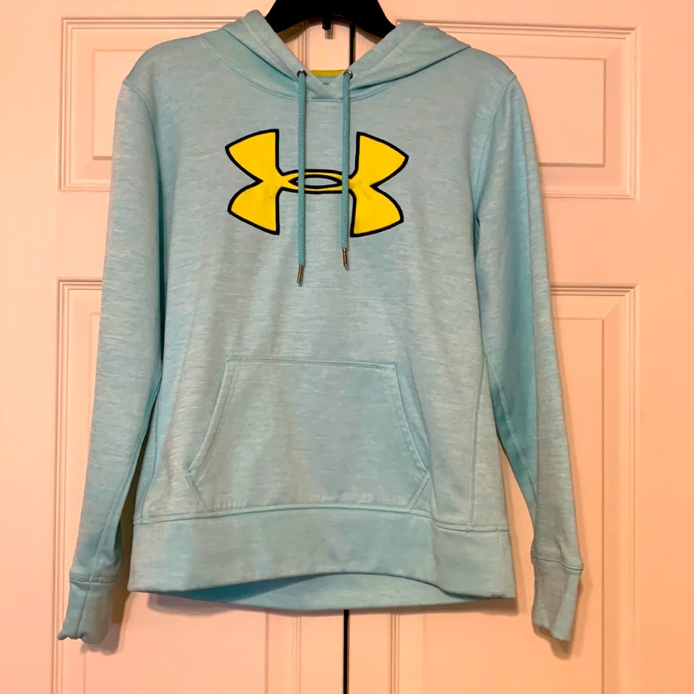 Light Blue Under Armour Hoodie